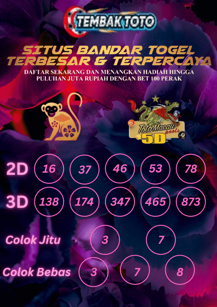 PREDIKSI TOGEL 5D TOTO MACAU POOLS 10 APRIL 2024 JAM 9 MALAM