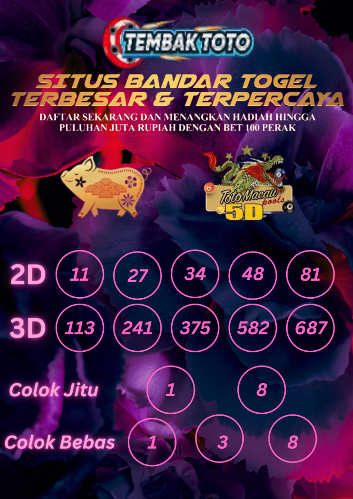 PREDIKSI TOGEL 5D TOTO MACAU POOLS 11 APRIL 2024 JAM 9 MALAM