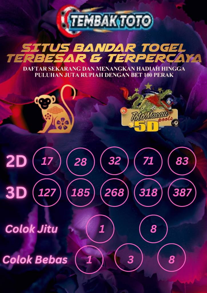 PREDIKSI TOGEL 5D TOTO MACAU POOLS 17 APRIL 2024 JAM 9 MALAM