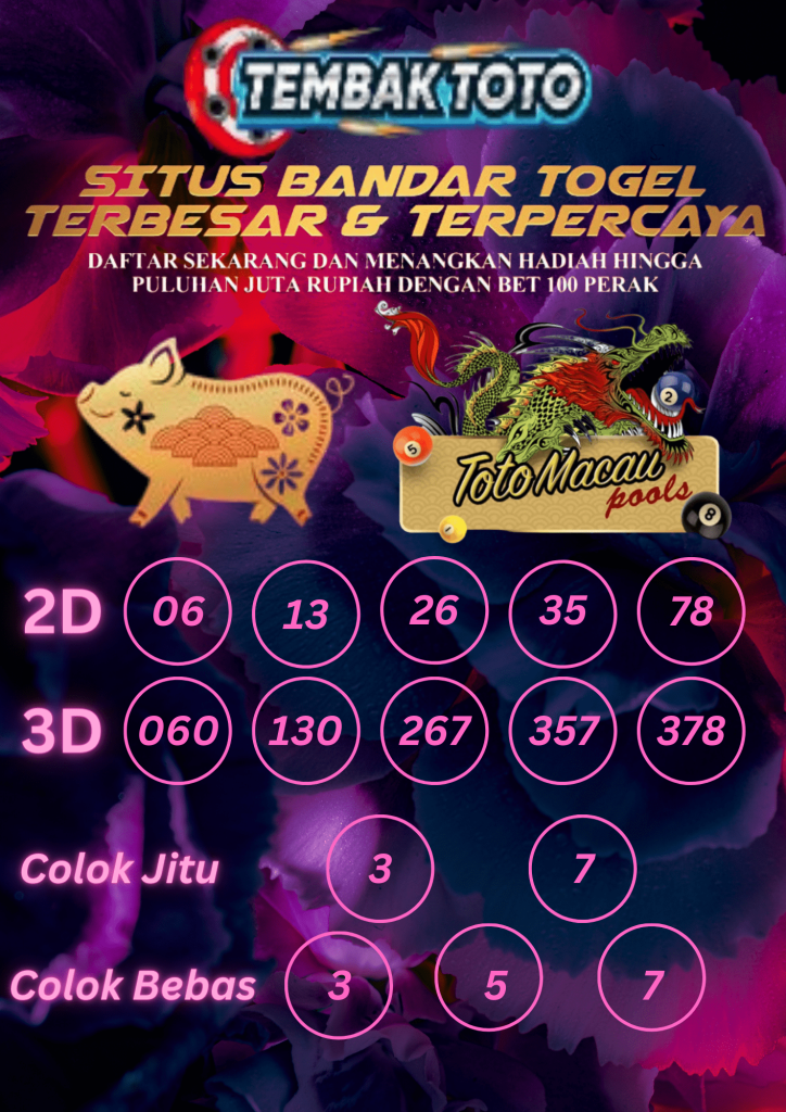 PREDIKSI TOGEL 5D TOTO MACAU POOLS 4 MEI 2024 JAM 9 MALAM